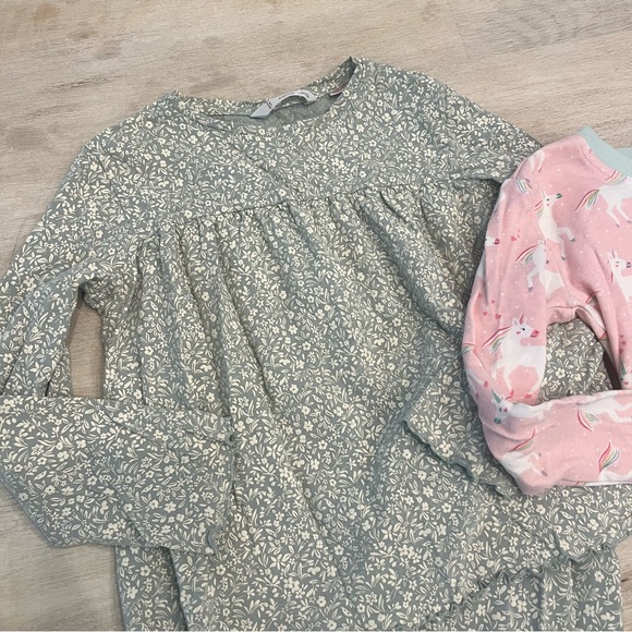Girls Pottery Barn & Mango Pajama set size 8 - Picture 2 of 8